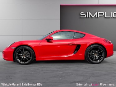 Porsche cayman 2.7i 275 pdk - pack chrono - echappement sport - rouge indien - carplay -  24000e d'options occasion...