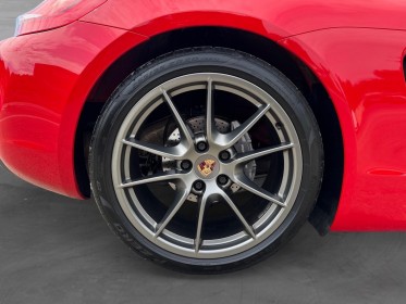 Porsche cayman 2.7i 275 pdk - pack chrono - echappement sport - rouge indien - carplay -  24000e d'options occasion...