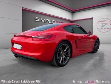 Porsche cayman 2.7i 275 pdk - pack chrono - echappement sport - rouge indien - carplay -  24000e d'options occasion...