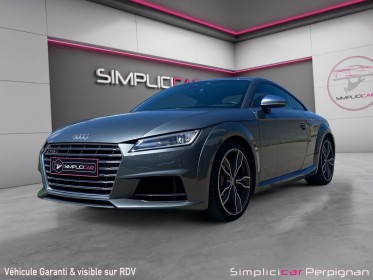 Audi tts coupe 2.0 tfsi 310 s tronic 6 quattro - française, suivi full audi, sièges sports - garantie 12 mois europe...