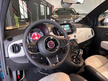 Fiat 500 serie 8 euro 6d-temp 1.2 69 ch s/s dualogic star toit ouvrant garantie 12 mois occasion  simplicicar aix les bains...