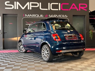 Fiat 500 serie 8 euro 6d-temp 1.2 69 ch s/s dualogic star toit ouvrant garantie 12 mois occasion  simplicicar aix les bains...