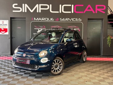 Fiat 500 serie 8 euro 6d-temp 1.2 69 ch s/s dualogic star toit ouvrant garantie 12 mois occasion  simplicicar aix les bains...