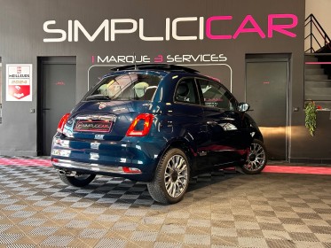 Fiat 500 serie 8 euro 6d-temp 1.2 69 ch s/s dualogic star toit ouvrant garantie 12 mois occasion  simplicicar aix les bains...