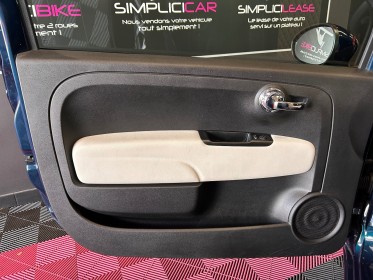 Fiat 500 serie 8 euro 6d-temp 1.2 69 ch s/s dualogic star toit ouvrant garantie 12 mois occasion  simplicicar aix les bains...