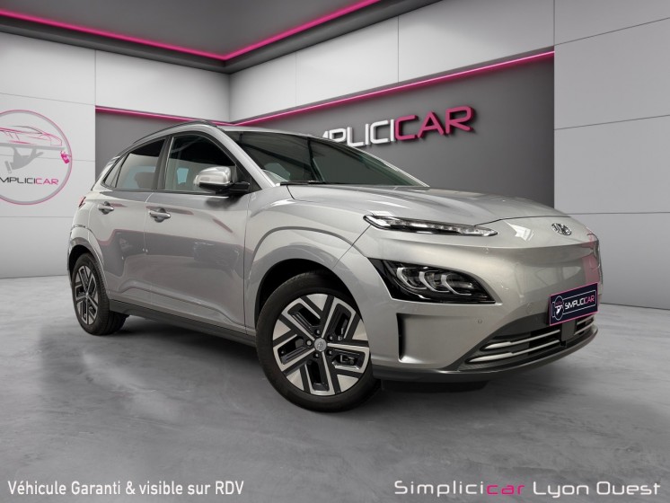 Hyundai kona electric que 64 kwh - 204 ch executive - garantie 12 mois occasion simplicicar lyon ouest simplicicar...