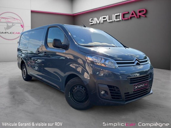Citroen jumpy fourgon xl 1.5 hdi bvm6 - carplay - faible km - occasion simplicicar compiegne simplicicar simplicibike france