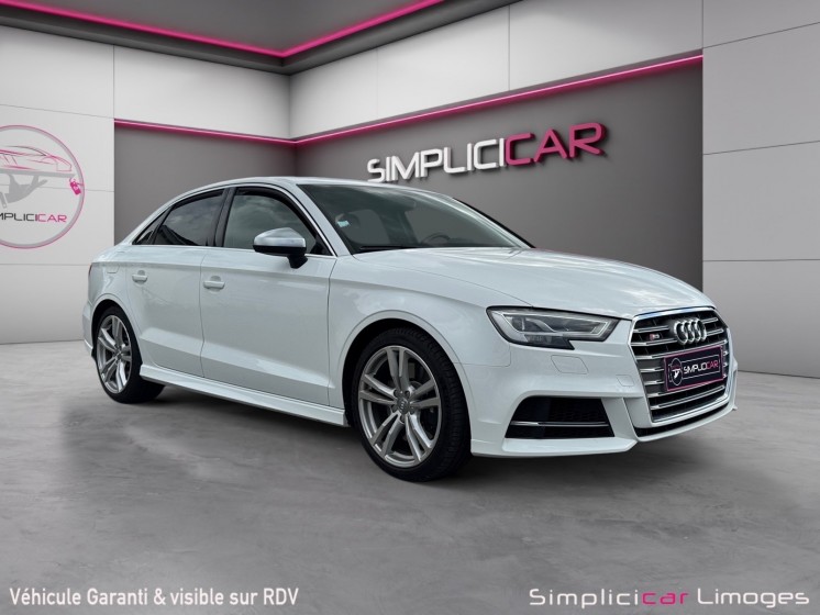 Audi s3 berline 2.0 tfsi 310 s tronic 7 quattro garantie 12 mois occasion simplicicar limoges simplicicar simplicibike france Audi s3 berline 2.0 tfsi 310 s tronic 7 quattro garantie 12 mois occasion simplicicar limoges simplicicar simplicibike france