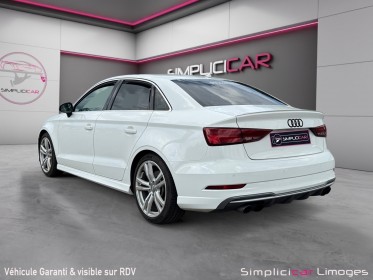 Audi s3 berline 2.0 tfsi 310 s tronic 7 quattro garantie 12 mois occasion simplicicar limoges  simplicicar simplicibike france