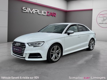 Audi s3 berline 2.0 tfsi 310 s tronic 7 quattro garantie 12 mois occasion simplicicar limoges  simplicicar simplicibike france