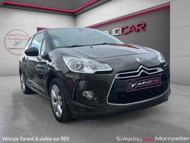 Citroen ds3 vti 82 so chic garantie 12 mois distribution a jour occasion montpellier (34) simplicicar simplicibike france