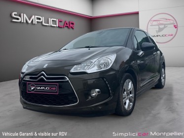 Citroen ds3 vti 82 so chic garantie 12 mois distribution a jour occasion montpellier (34) simplicicar simplicibike france