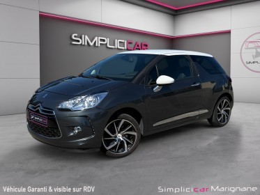 Ds ds 3 puretech 82cv so chic moteur change/bluetooth/regulateur - garantie 12 mois - occasion simplicicar marignane ...