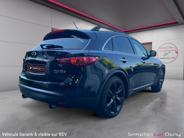 Infiniti qx70 s premium 3.0d v6 || carplay  attelage || garantie 12 mois || occasion osny simplicicar simplicibike france