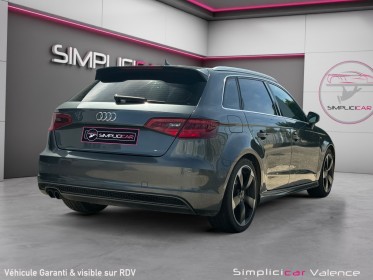 Audi a3 sportback 1.4 tfsi cod 140 s line --garantie 12mois-- occasion simplicicar valence - ksv  simplicicar simplicibike...