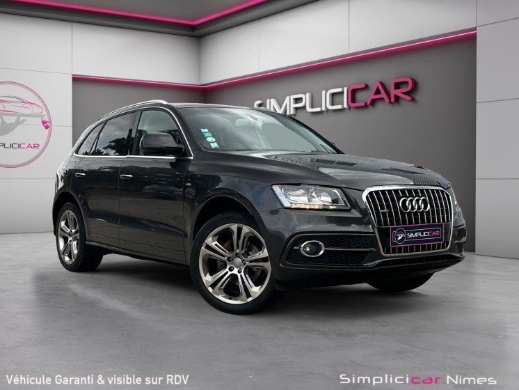 Audi q5 2.0 tdi 190 quattro ambition luxe s tronic 7 s line - toit ouvrant - attelage - garantie 12 mois occasion simplicicar... Audi q5 2.0 tdi 190 quattro ambition luxe s tronic 7 s line - toit ouvrant - attelage - garantie 12 mois occasion simplicicar...