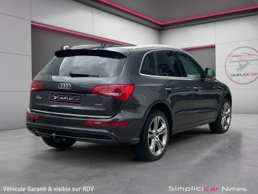 Audi q5 2.0 tdi 190 quattro ambition luxe s tronic 7 s line - toit ouvrant - attelage - garantie 12 mois occasion simplicicar...