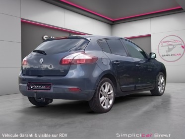 Renault megane iii berline tce 115 energy limited e6-garantie 12 mois faible kilometrage occasion simplicicar brest...