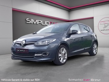 Renault megane iii berline tce 115 energy limited e6-garantie 12 mois faible kilometrage occasion simplicicar brest...