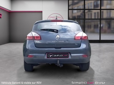 Renault megane iii berline tce 115 energy limited e6-garantie 12 mois faible kilometrage occasion simplicicar brest...