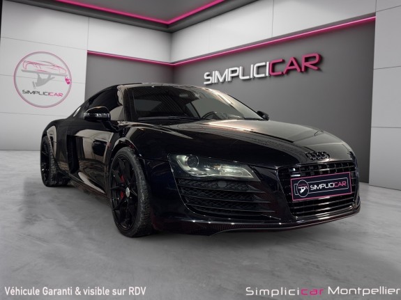 Audi r8 r8 v8 4.2fsi 420ch quattro r-tronic pack carbone occasion montpellier (34) simplicicar simplicibike france