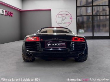 Audi r8 r8 v8 4.2fsi 420ch quattro r-tronic pack carbone occasion montpellier (34) simplicicar simplicibike france