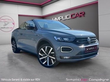 Volkswagen t-roc cabriolet r-line 1.5 tsi 150 ch dsg7 - full - faible km - occasion simplicicar compiegne simplicicar...