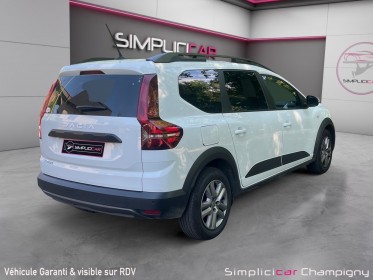 Dacia jogger tce 110 5 places expression - garantie 12mois - 2eme main - carplay - regulateur - bluetooth main libre mp3...
