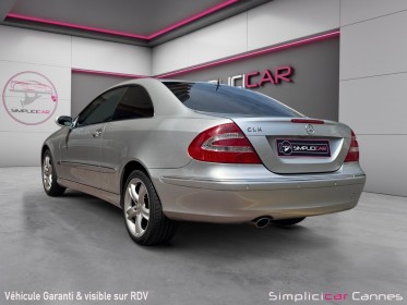 Mercedes classe clk coupe 200 k avantgarde occasion cannes (06) simplicicar simplicibike france