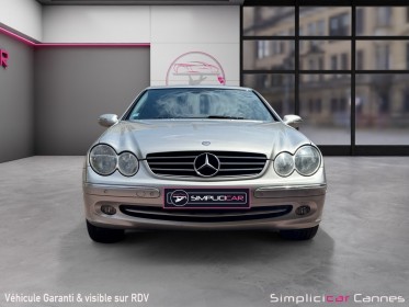 Mercedes classe clk coupe 200 k avantgarde occasion cannes (06) simplicicar simplicibike france