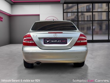 Mercedes classe clk coupe 200 k avantgarde occasion cannes (06) simplicicar simplicibike france