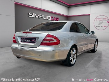 Mercedes classe clk coupe 200 k avantgarde occasion cannes (06) simplicicar simplicibike france