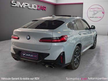 Bmw x4 g02 lci xdrive30d 286ch bva8 m sport entretien bmw tva recuperable 1ere main occasion montpellier (34) simplicicar...