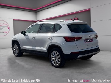 Seat ateca 1.6 tdi 115 ch ecomotive style garantie 12 mois camera de recul carplay courroie a jour occasion montpellier (34)...