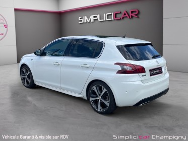 Peugeot 308 1.6 thp 205ch bvm6 gt - garantie 12mois - toit panoramique - sieges avant massant - sono denon occasion...