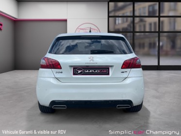 Peugeot 308 1.6 thp 205ch bvm6 gt - garantie 12mois - toit panoramique - sieges avant massant - sono denon occasion...