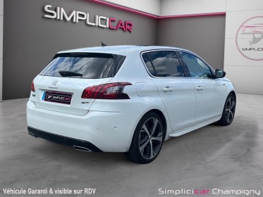 Peugeot 308 1.6 thp 205ch bvm6 gt - garantie 12mois - toit panoramique - sieges avant massant - sono denon occasion...