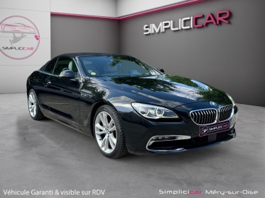 Bmw serie 6 cabriolet f12 lci 640d 313 ch exclusive a / garantie 12 mois occasion simplicicar mery-sur-oise simplicicar...