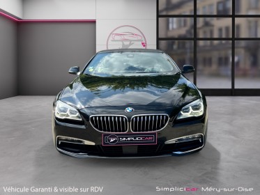 Bmw serie 6 cabriolet f12 lci 640d 313 ch exclusive a / garantie 12 mois occasion simplicicar mery-sur-oise simplicicar...