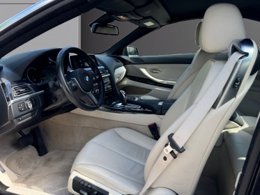 Bmw serie 6 cabriolet f12 lci 640d 313 ch exclusive a / garantie 12 mois occasion simplicicar mery-sur-oise simplicicar...