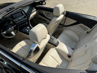 Bmw serie 6 cabriolet f12 lci 640d 313 ch exclusive a / garantie 12 mois occasion simplicicar mery-sur-oise simplicicar...