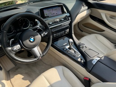 Bmw serie 6 cabriolet f12 lci 640d 313 ch exclusive a / garantie 12 mois occasion simplicicar mery-sur-oise simplicicar...