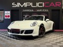Porsche 911  911 991.2 cabriolet 3.0 450cv gts garantie 12 mois occasion  simplicicar aix les bains simplicicar simplicibike...