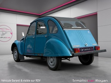 Citroen 2 cv 6 special garantie 12 mois occasion simplicicar royan simplicicar simplicibike france