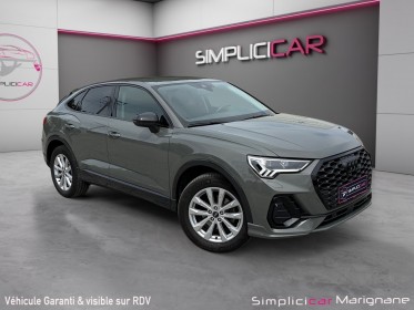 Audi q3 sportback 35 tfsi 150 ch design luxe - suivi audi - pack black - camera recul - interieur cuir- garantie occasion...