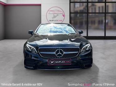 Mercedes classe e cabriolet 220 d 9g-tronic sportline / caméra de recul / siège électrique / siège chauffant /...