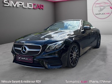 Mercedes classe e cabriolet 220 d 9g-tronic sportline / caméra de recul / siège électrique / siège chauffant /...