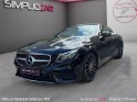 Mercedes classe e cabriolet 220 d 9g-tronic sportline / caméra de recul / siège électrique / siège chauffant /...