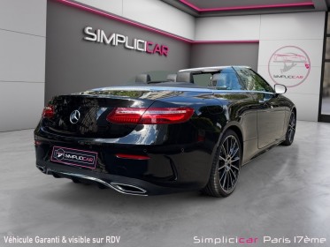 Mercedes classe e cabriolet 220 d 9g-tronic sportline / caméra de recul / siège électrique / siège chauffant /...