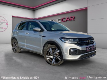 Volkswagen t-cross 1.0 tsi 110 start/stop dsg7 r-line tech -suivie vw-carplay-camera de recul- garantie 3 ans constructeur-...